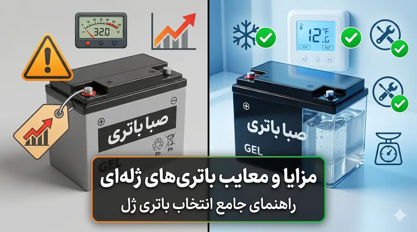 مزایا و معایب باتری های ژله ای