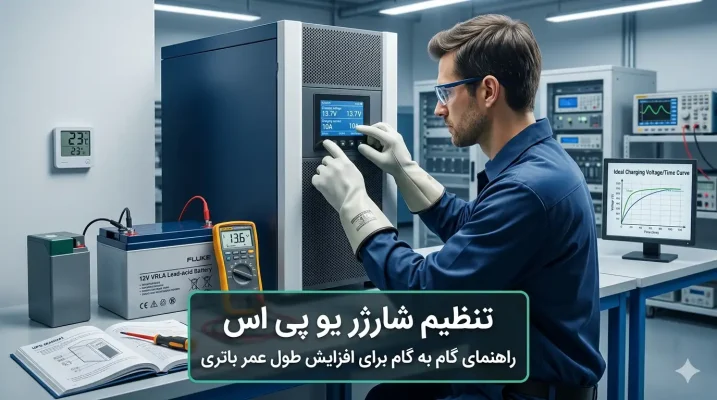 راهنمای گام به گام برای افزایش طول عمر باتری یو پی اس