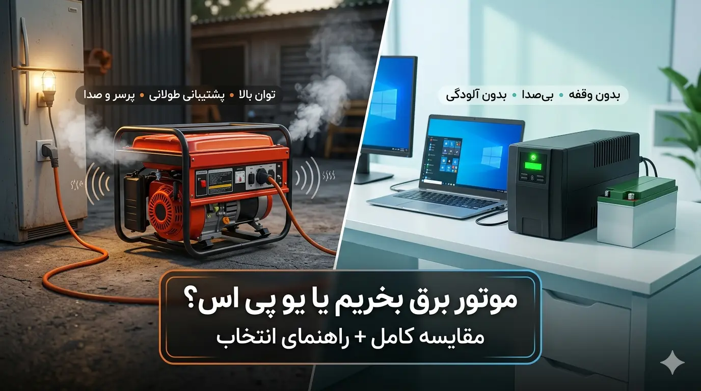 موتور برق بخریم یا یو پی اس